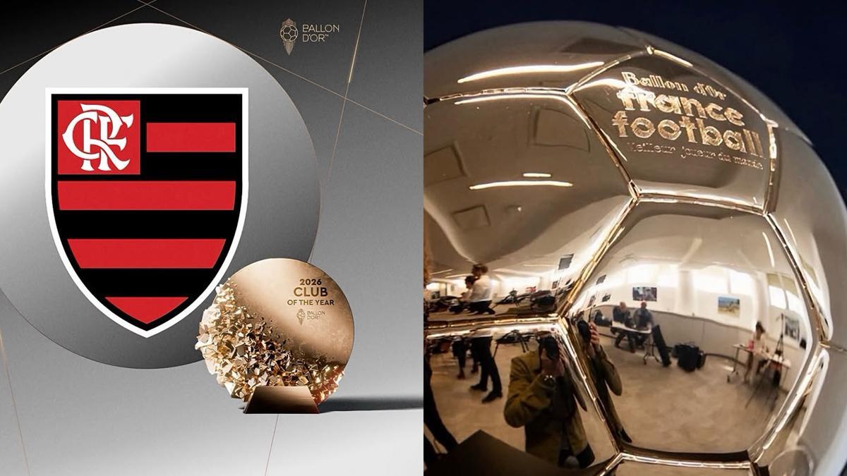 Flamengo fica sem prêmio na Bola de Ouro e PSG é eleito Clube do Ano